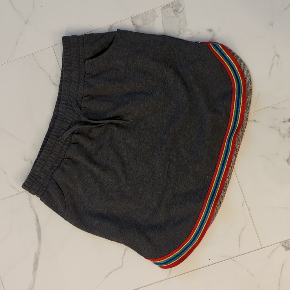 Sweatpants skirt rainbow pride hot topic